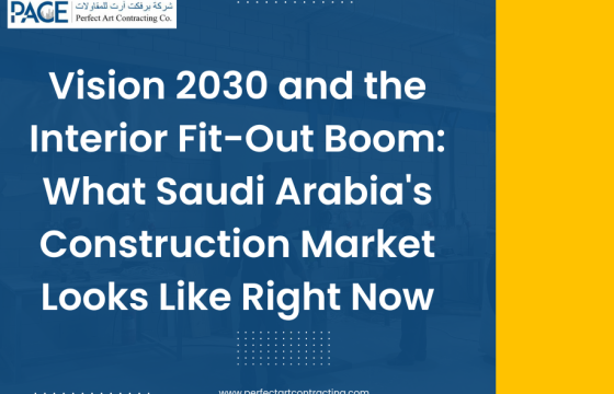 Vision 2030 and the Interior Fit-Out Boom: What Saudi Arabia’s Construction Market Looks Like Right Now